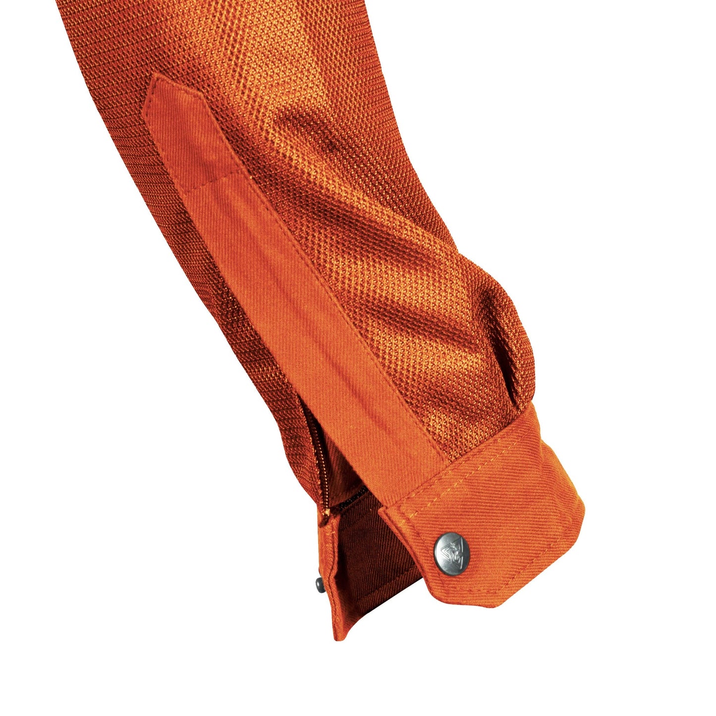 Protective Summer Mesh Shirt - Orange Solid