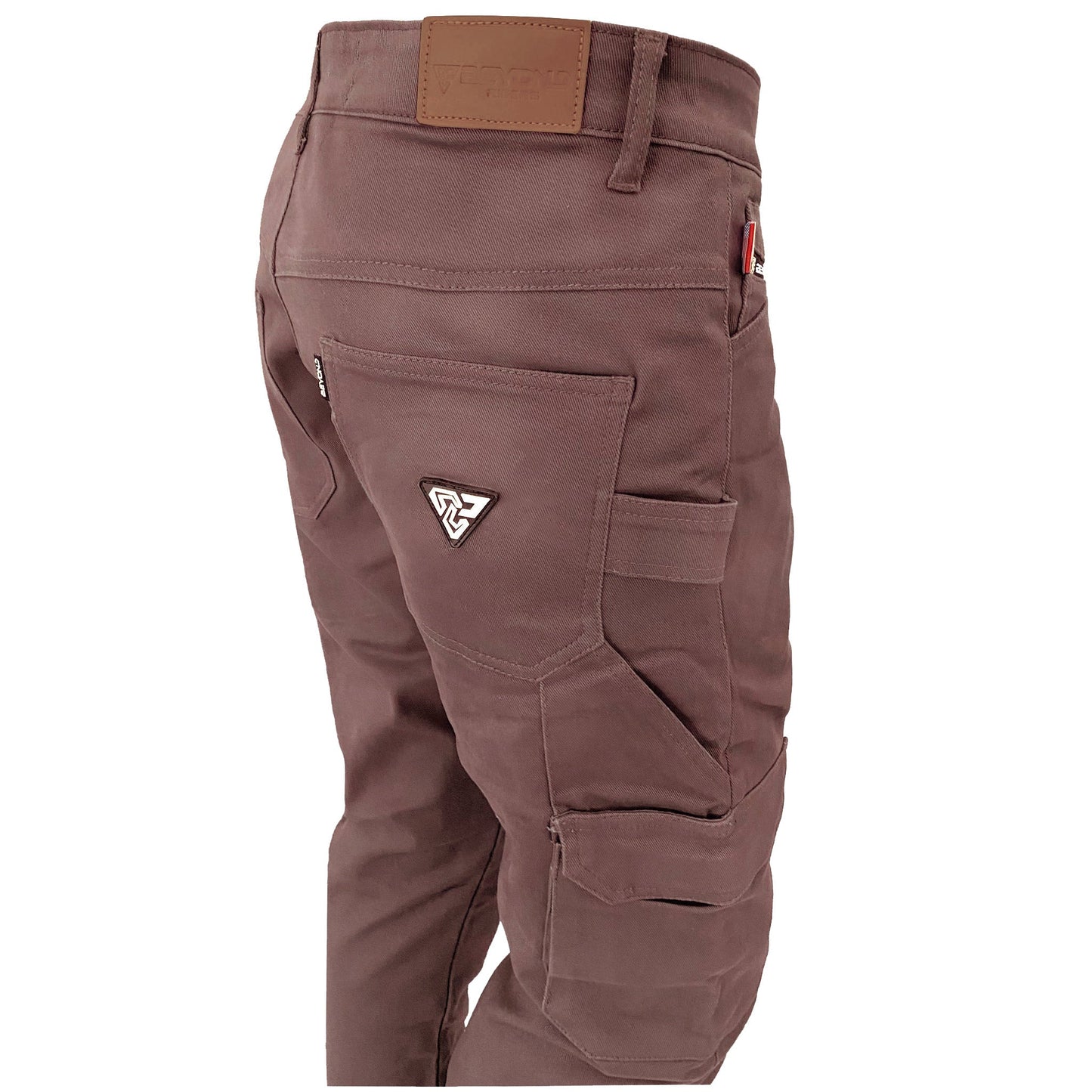 Relaxed Fit Cargo Pants - Light Cacao