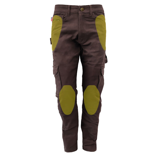 Straight Leg Cargo Pants - Dark Coffee