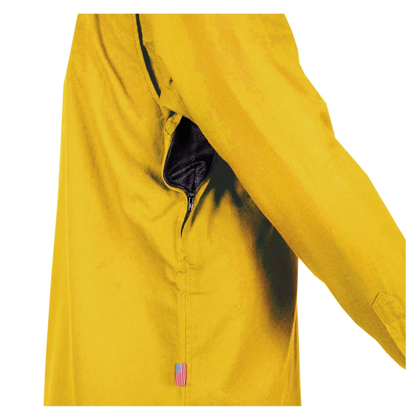 Protective Flannel Shirt - Yellow Solid