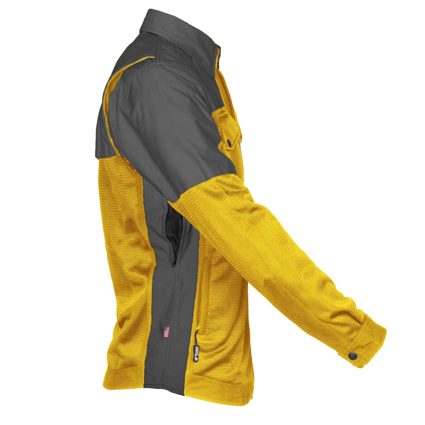 Summer Mesh Reflective Shirt Yellow Nebula