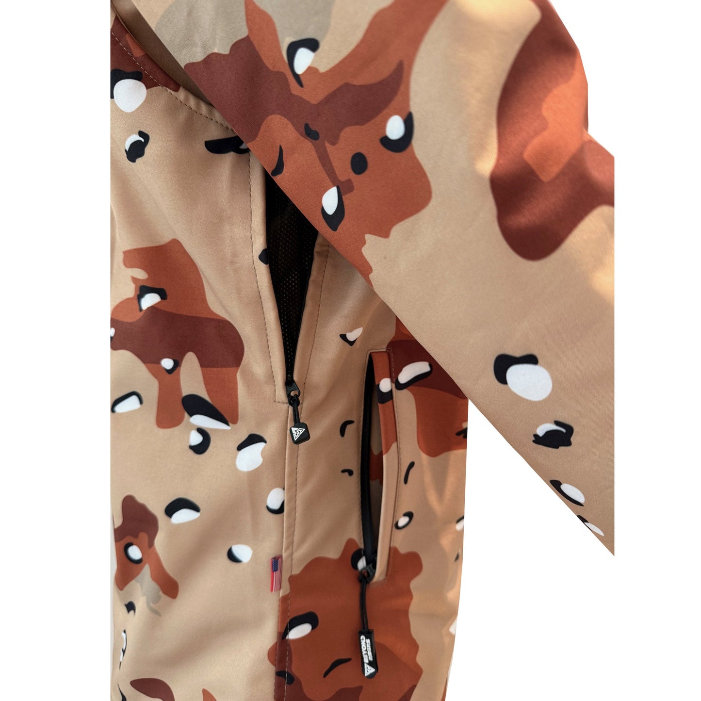Protective SoftShell Winter Jacket for Men - Camouflage Dagger Two