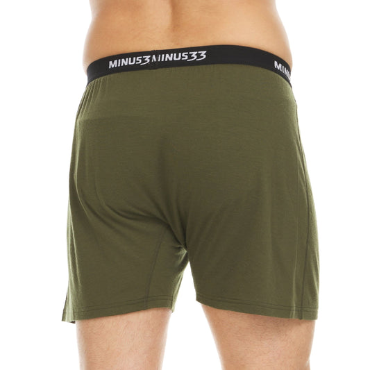 Microweight Men's Wool Boxer Shorts - Woolverino