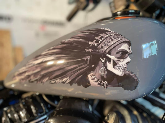 MesoChief 1-2023 - Universal Tank Decal-B&W