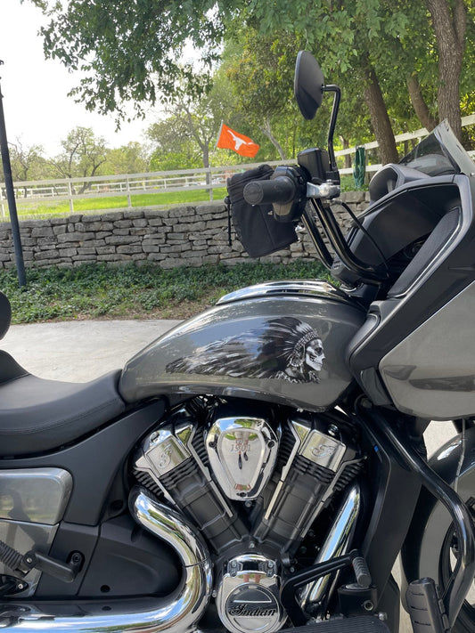 MesoChief 3-2023 - Universal Tank Decal-B&W