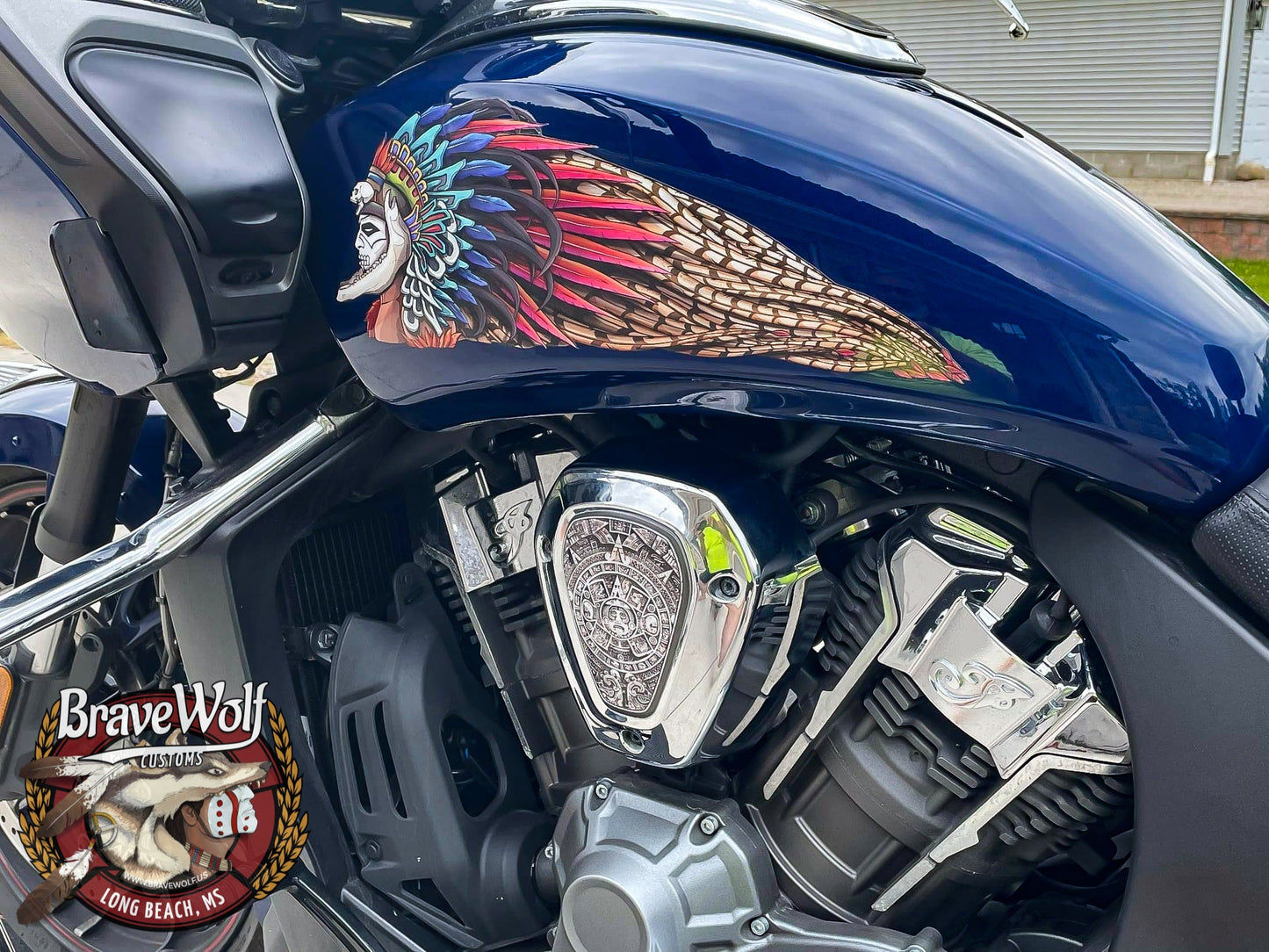 Powerplus V-Cover Decal - Mayan Calendar (color)