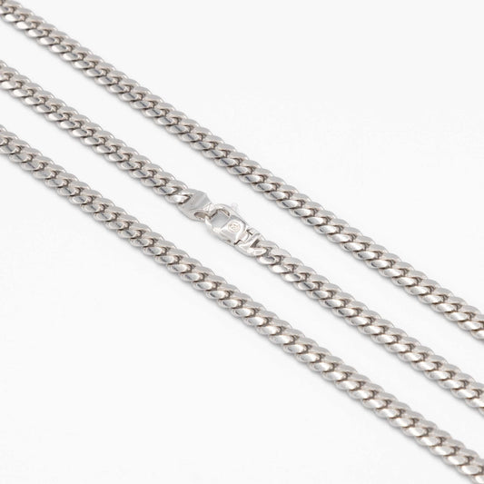 Silver Miami Cuban Bracelet 5mm