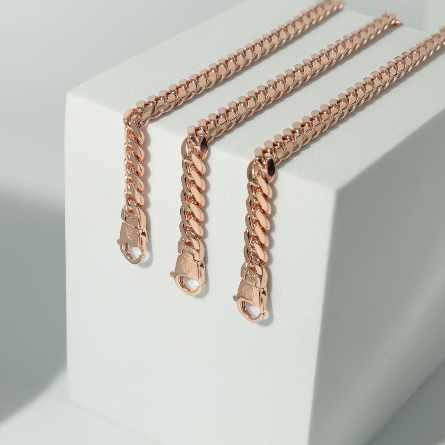 Rose Gold Miami Cuban Chain 7mm