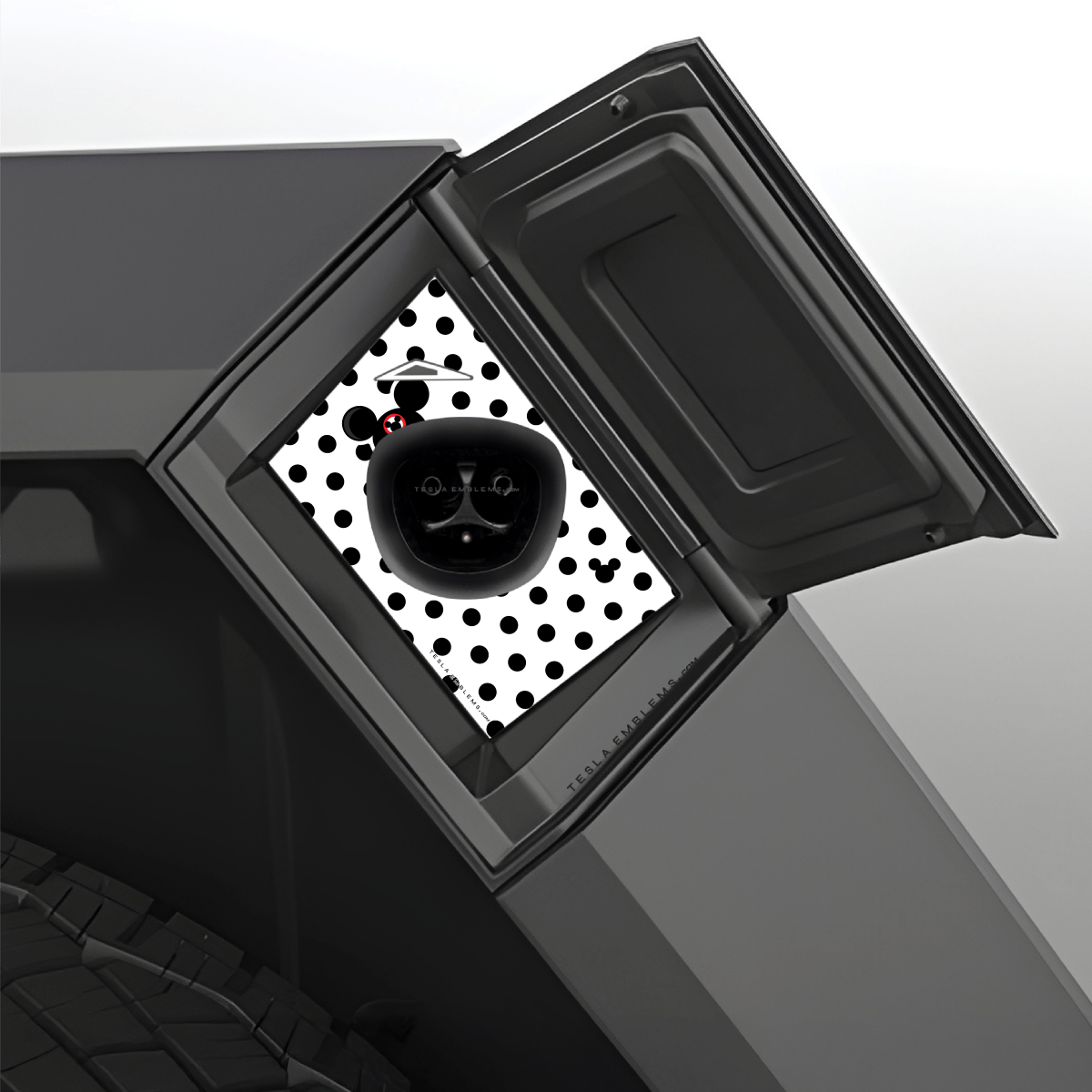 Mouse Ears Tesla Charge Port Wrap | Cybertruck