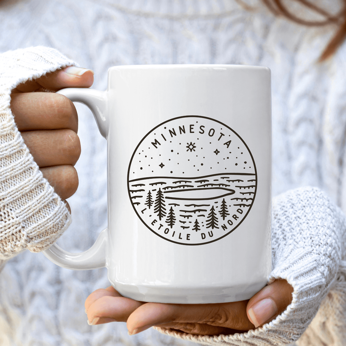 Minnesota Circle Design Mug