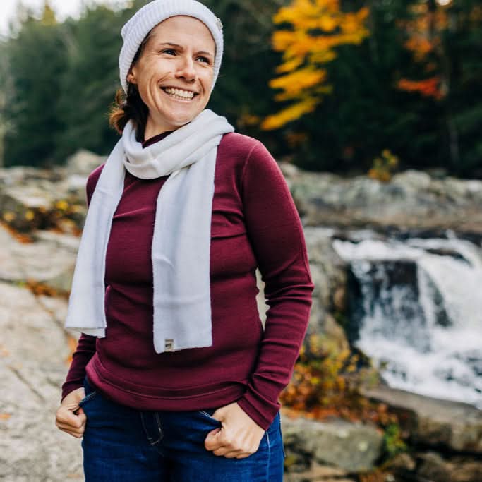 Women's 100% Merino Wool Turtleneck - Midweight