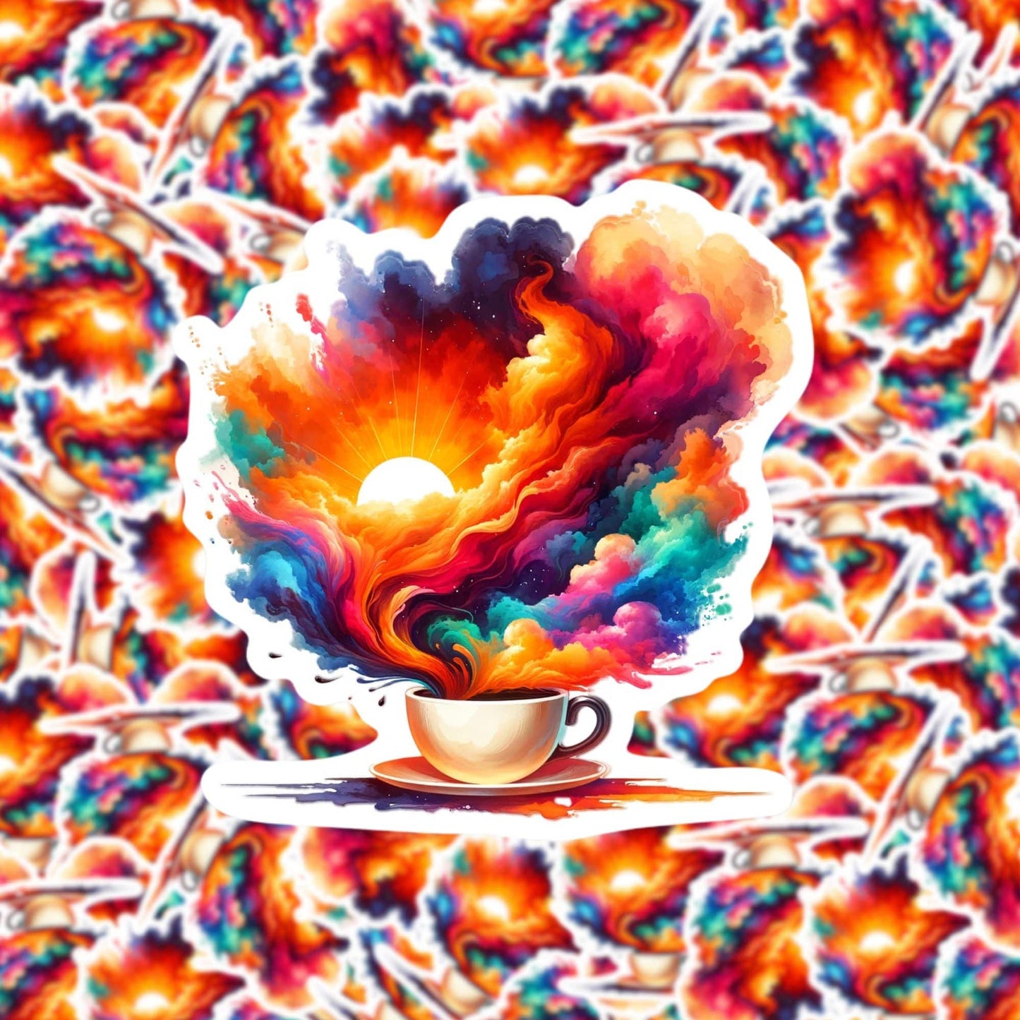 Morning Coffee Sticker