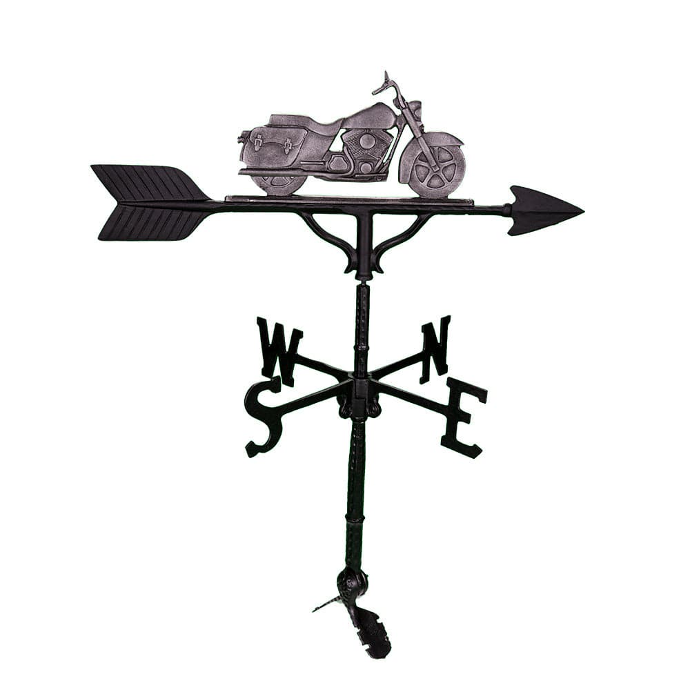 Motorcycle 32" Weathervane | Patriot Forged in the USA