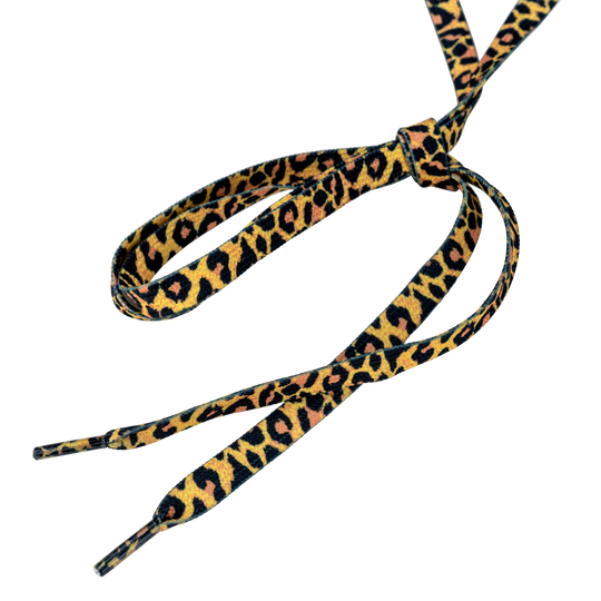 Moxi Panther Leopard Roller Skate Laces - 118″