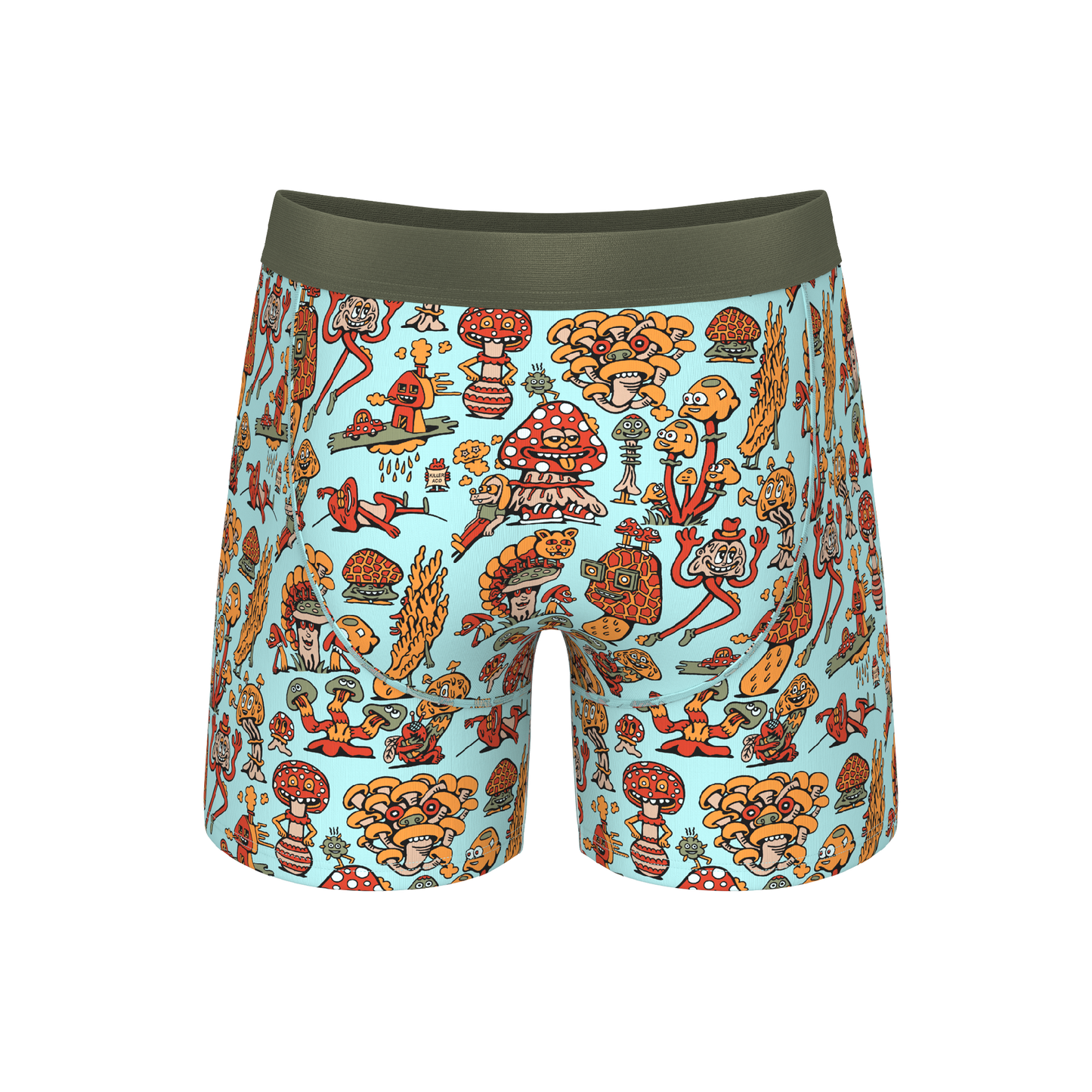 The Mushroom Friends | Shinesty x Killer Acid Ball Hammock® Pouch Underwear With Fly