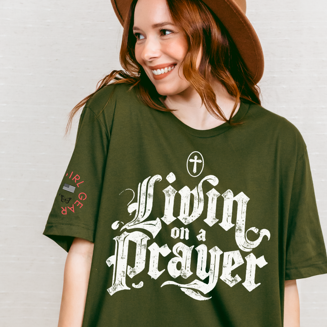 LIVIN' ON A PRAYER TEE