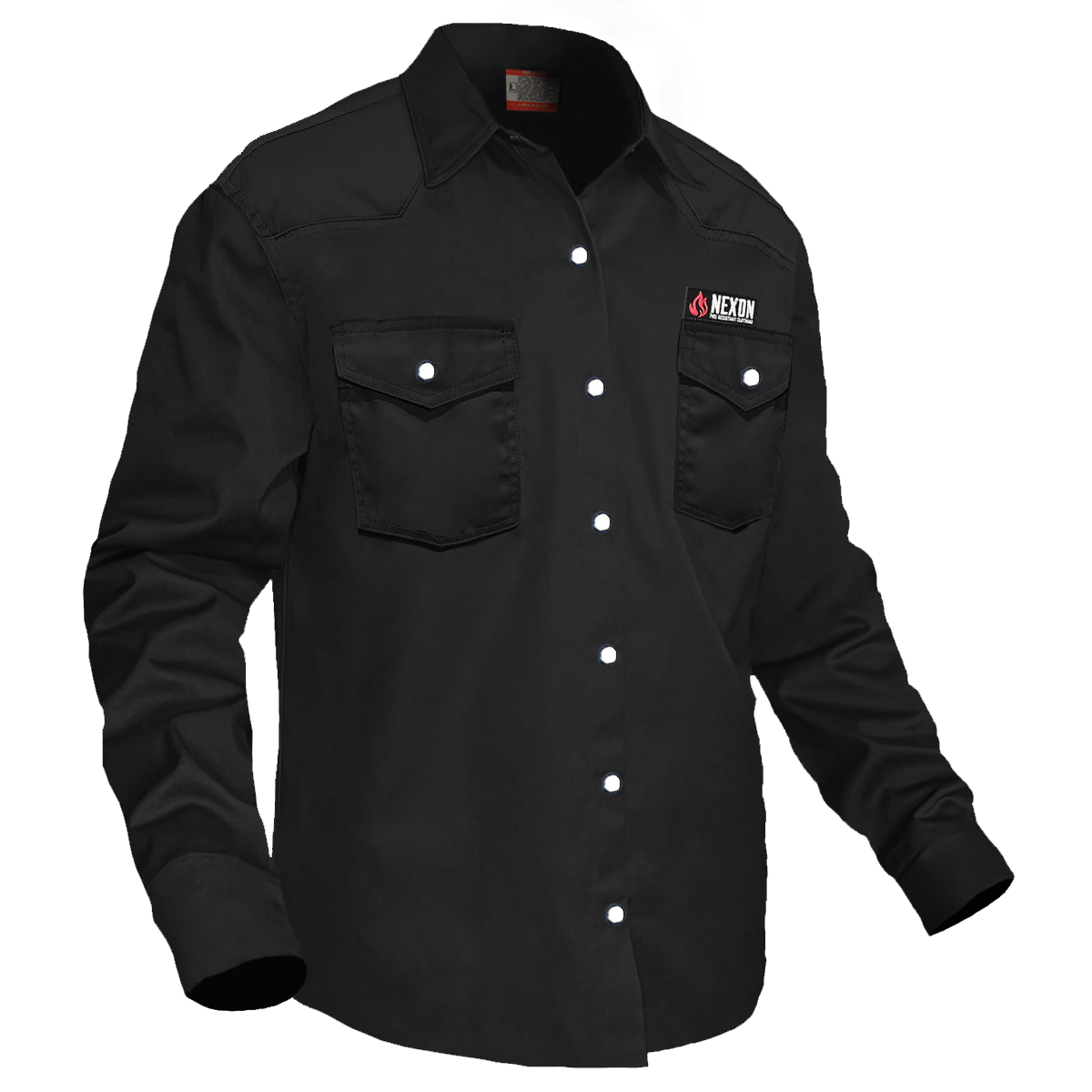 The Black Pearl Edition Nexon FR Shirt With Pearl Snap Buttons