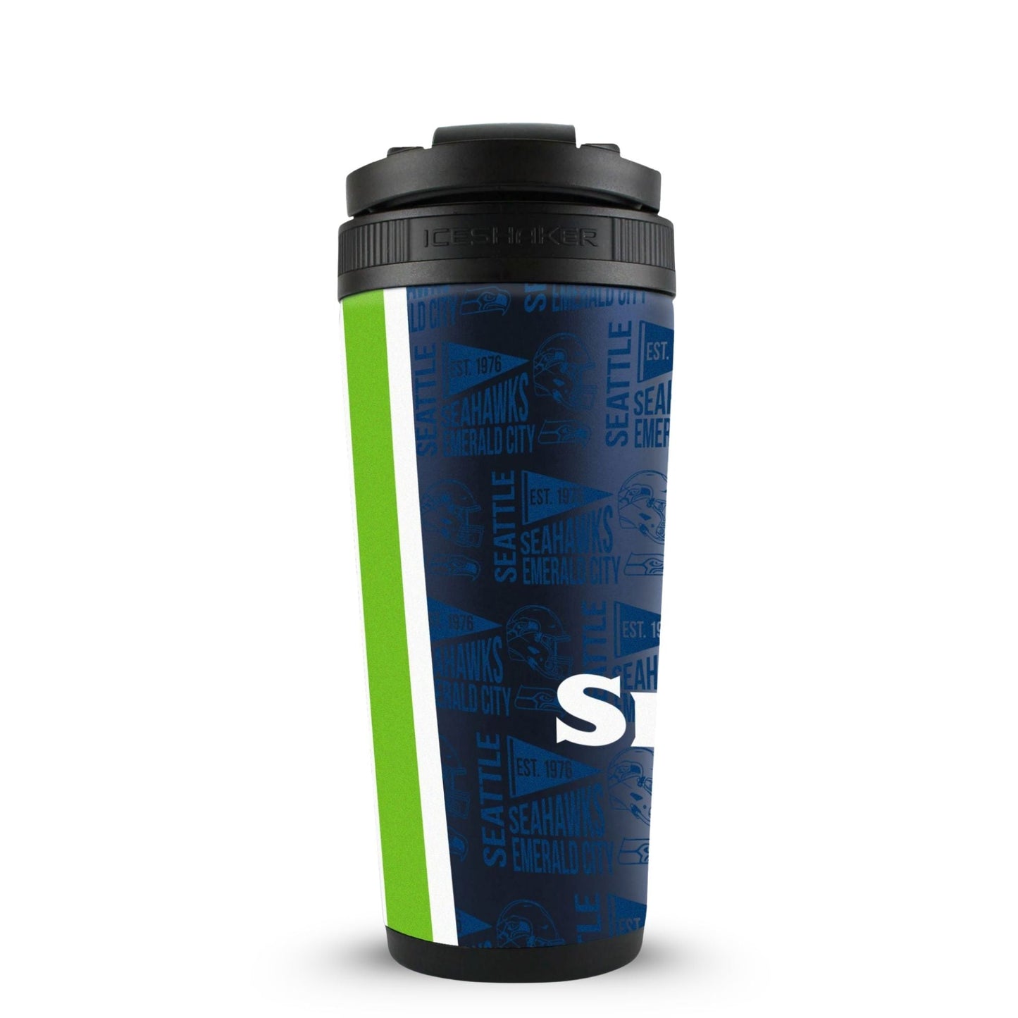 Officially Licensed Seattle Seahawks 26oz Ice Shaker