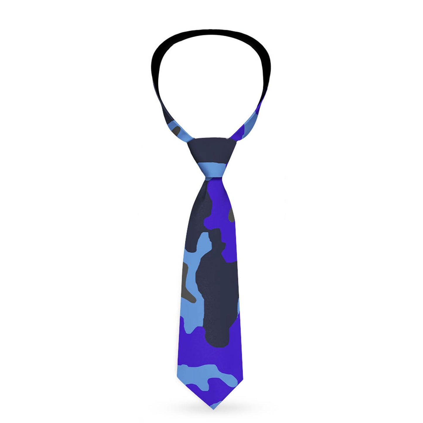 Buckle-Down Necktie - Camo Blue
