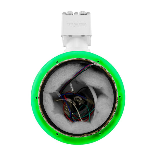 NXL 6.5" Marine and Powersports Empty Tower LED RGB Lights -White