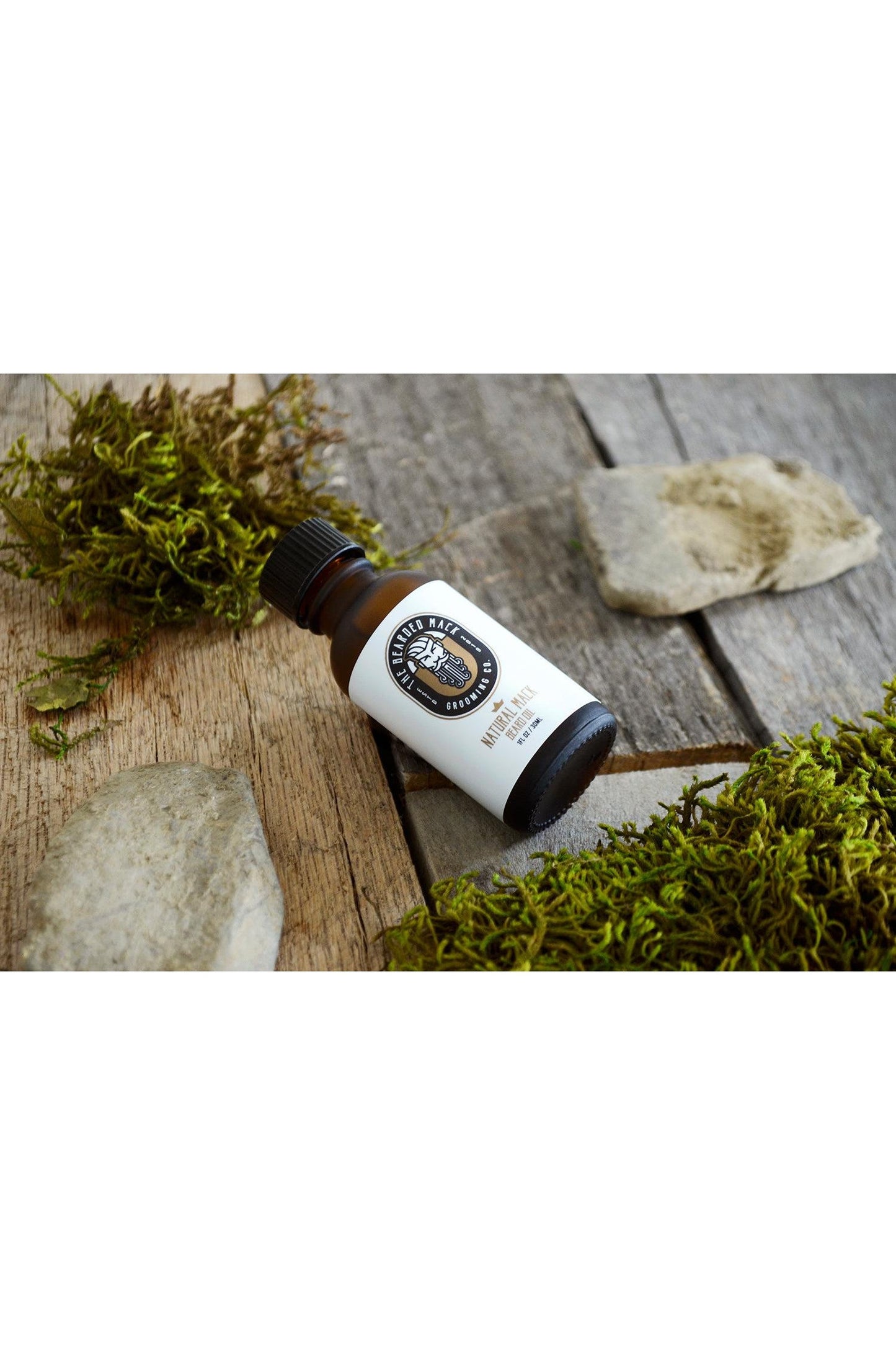Natural Mack Signature Beard Oil - Unscented