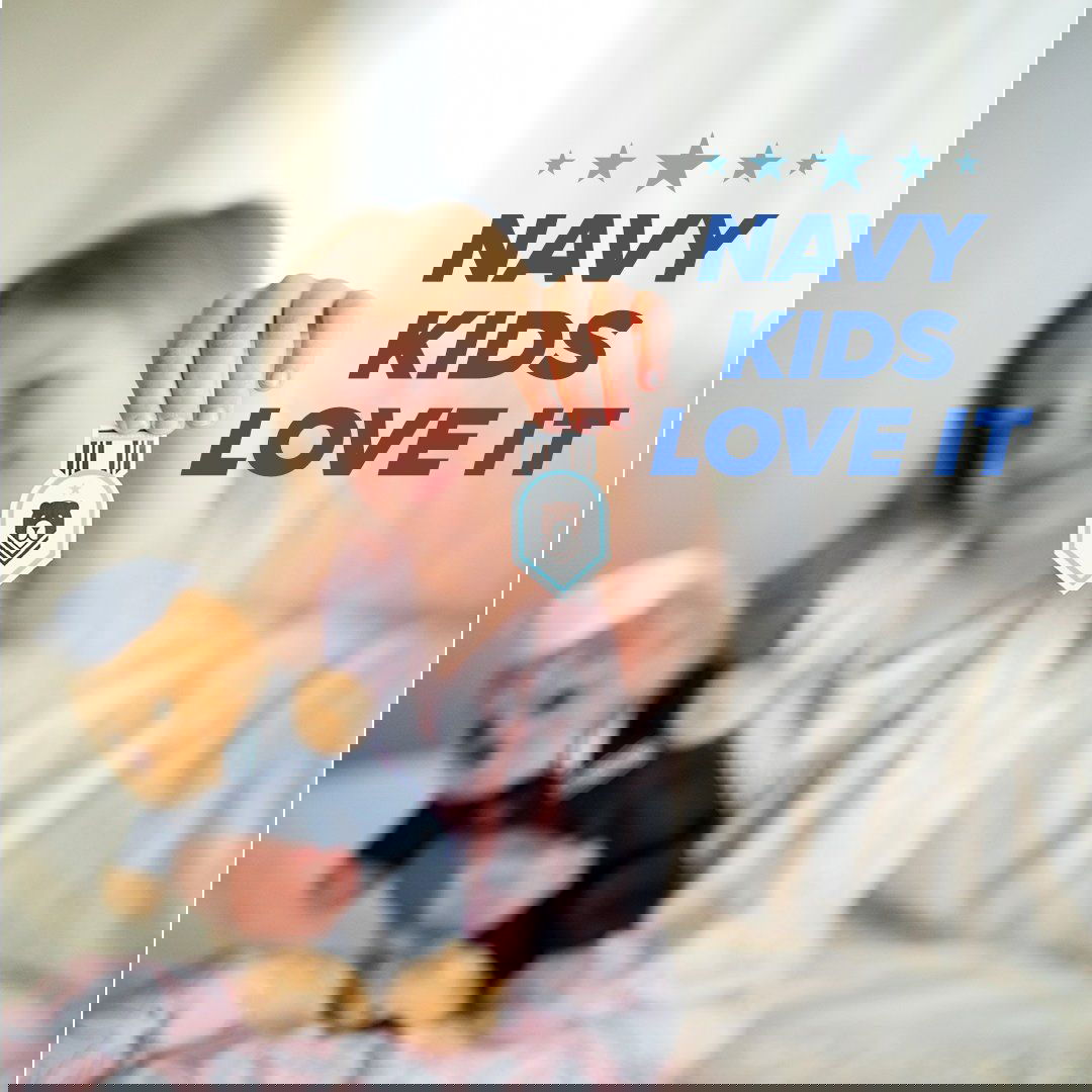 Navy Teddy Bear Personalized Bundle