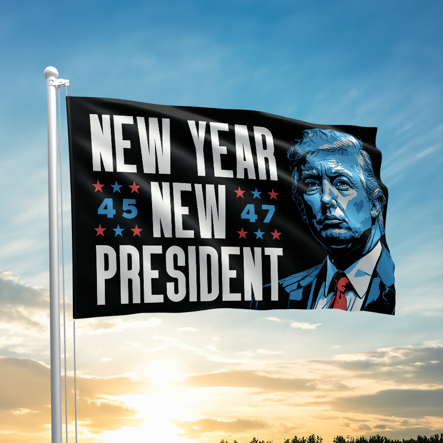 New Year New President Flag - 3243