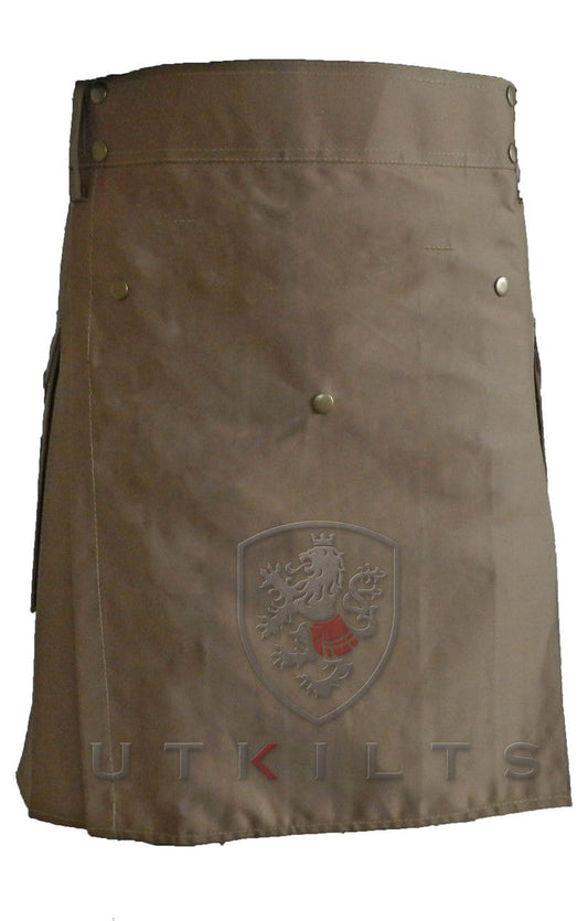 Utility Kilt – GlenCrae, Dark Khaki