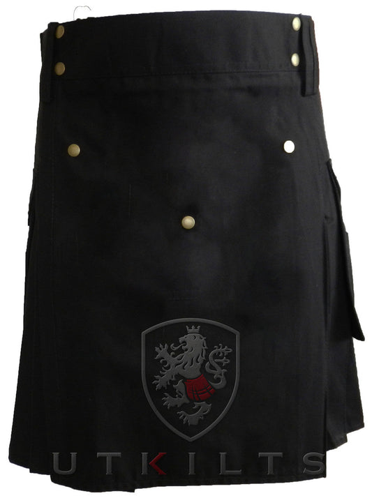 Utility Kilt – GlenCrae, Black