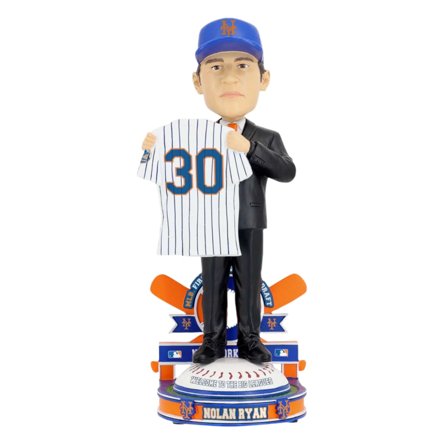 Nolan Ryan New York Mets 1965 Draft Pick Bobblehead