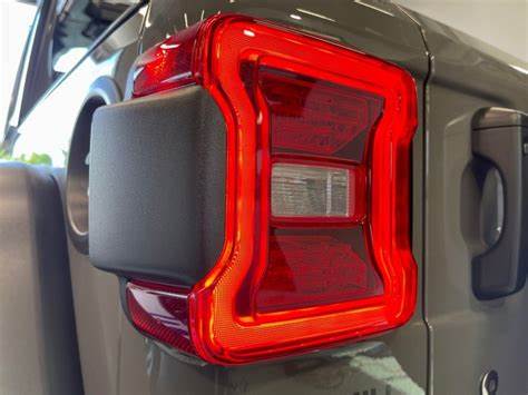 White paint Taillight cover decal