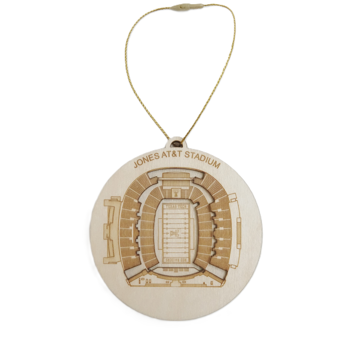 Lubbock, Texas Ornament Art (Jones AT&T Stadium)