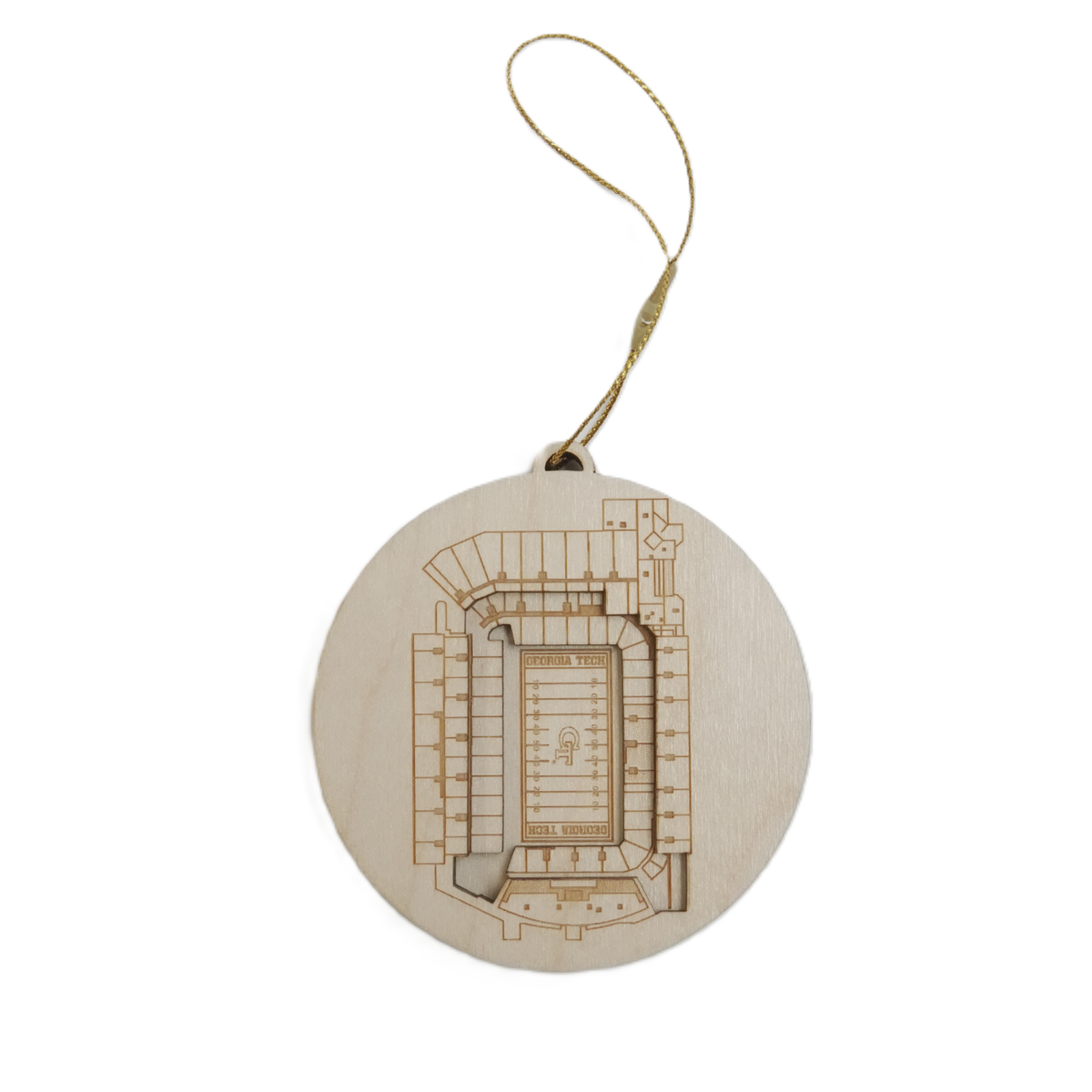 Atlanta, Georgia Ornament Art (Bobby Dodd Stadium)