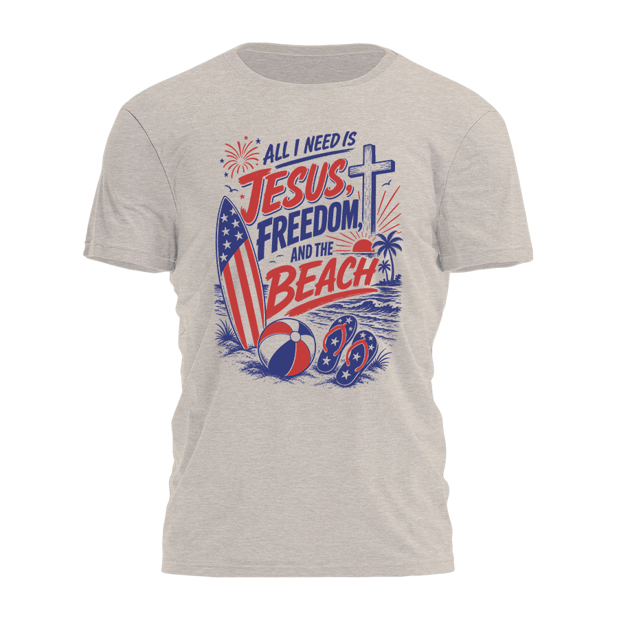 All I Need Is Jesus Tee - 4769
