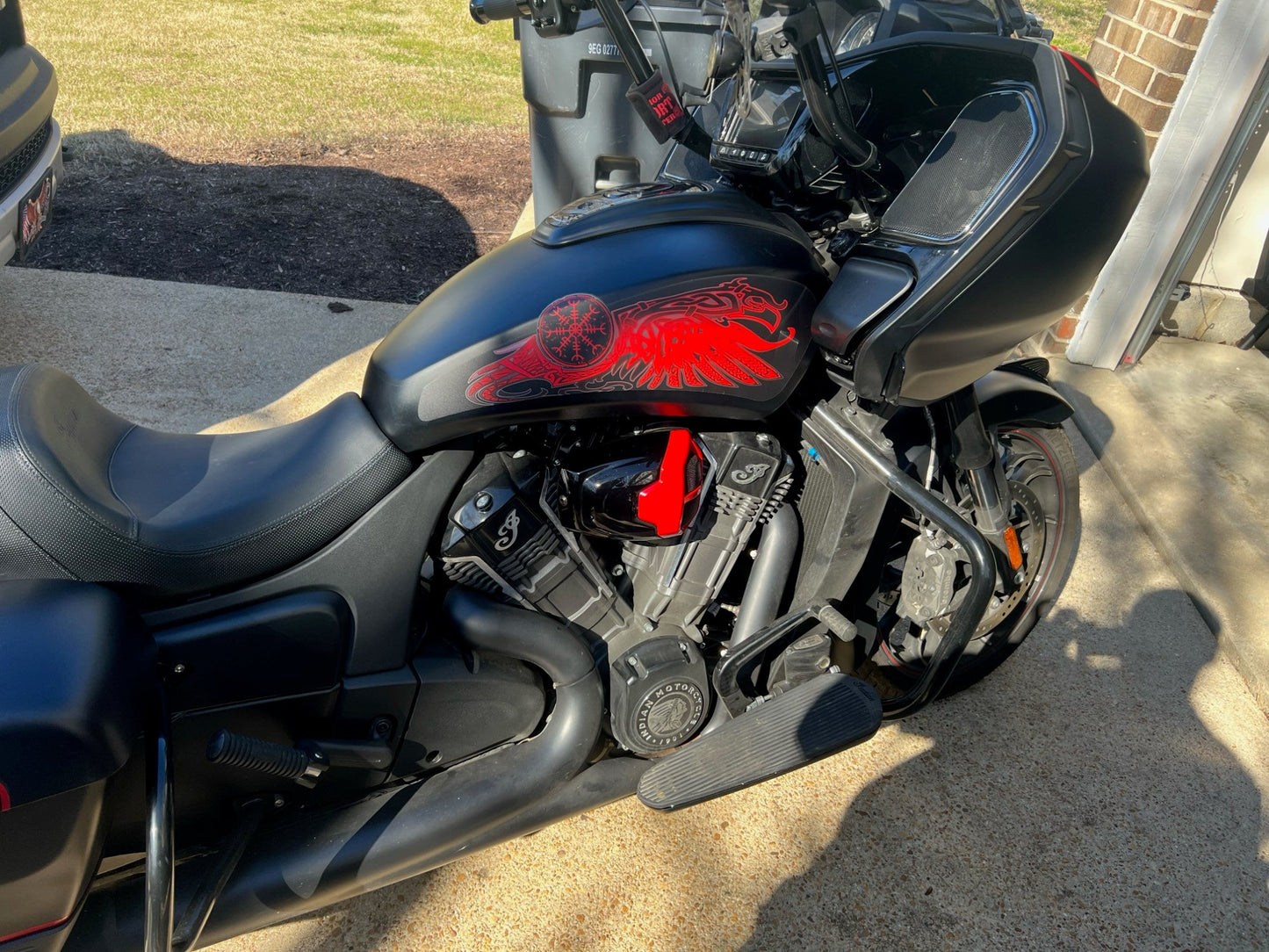 Odin's Ravens Tank Decal Set for Indian Powerplus lineup