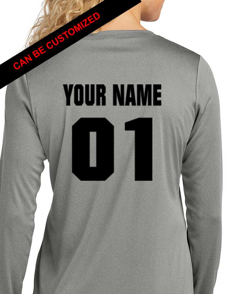 Off the Wall Jersey/Tech Tee - Gray Heather