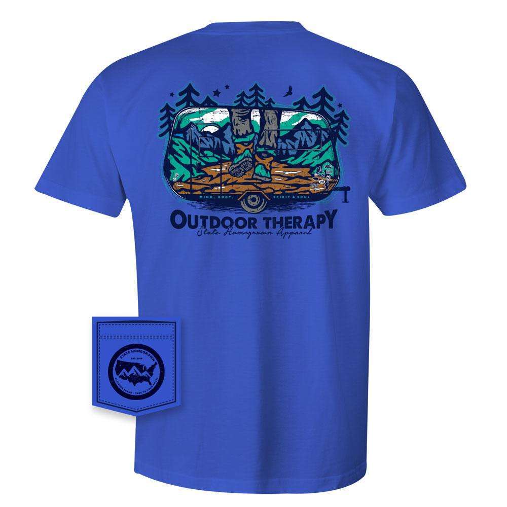 Outdoor Therapy Tee - Comfort Color Pocket Tee