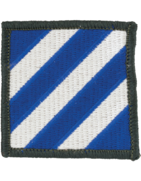 3rd Infantry Division Patch - Full Color Dress