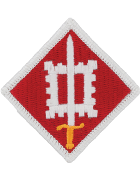 18th Engineer Brigade Patch - Full Color Dress Patch