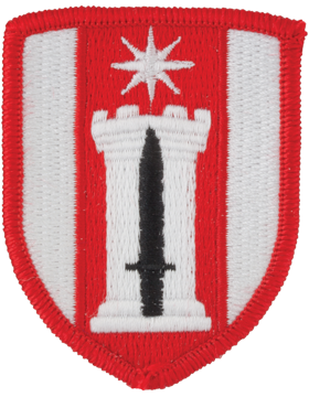 372nd Engineer Brigade Patch - Full Color Dress Patch