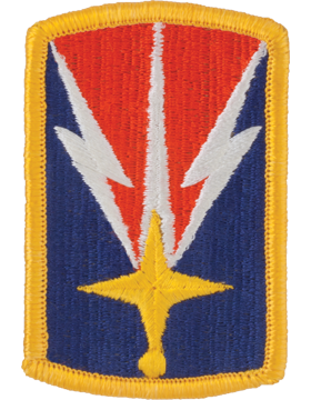 1107th Signal Brigade Patch - Full Color Dress