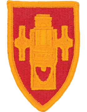 Field Artillery School Full Color Dress Patch - Sew-On and Hook Backing