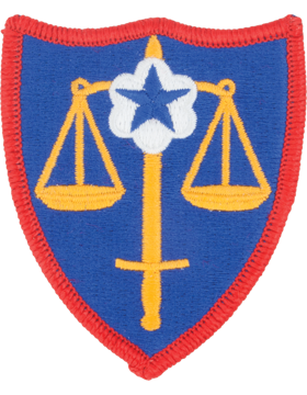 Trial Defense Service Patch - Full Color Dress Patch