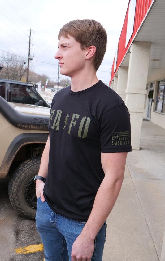 FAFO Shirt – Bold Patriotic Tee (Black)