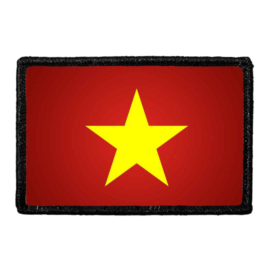 Vietnam Flag - Color - Removable Patch