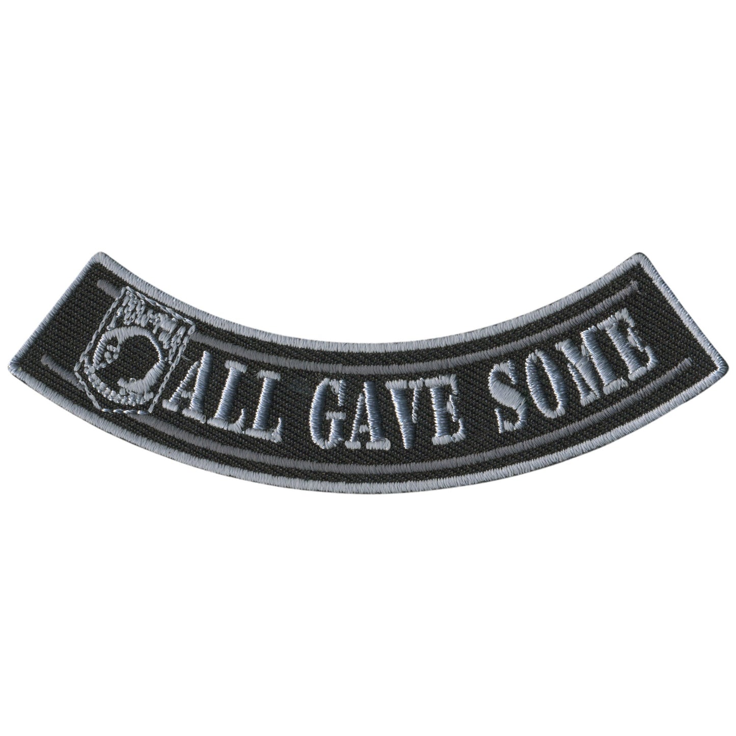 Hot Leathers All Gave Some 4” X 1” Bottom Rocker Patch