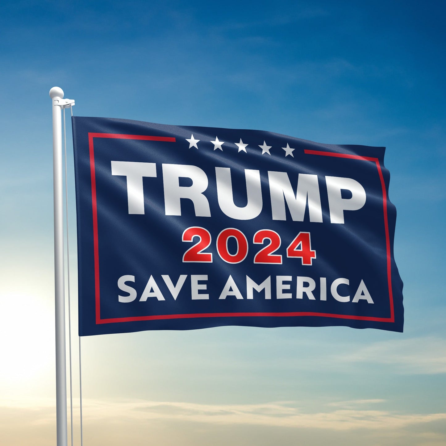 Trump 2024 - Save America Flag - 2938