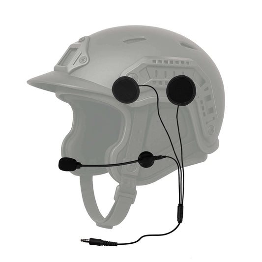 Tactical In Helmet & Push To Talk Kit - All Kenwood Multi-Pin TK & NX Series