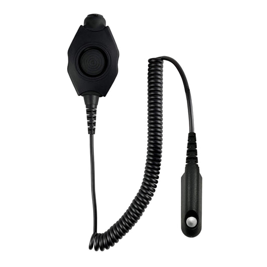Tactical Mic / Earpiece / Tactical PTT Adapter Kit - BaoFeng: UV9G, UV9R, UV9R Plus, UV9R Pro, BF-A58, BF-558, BF-N9, UV-XR, GT-3WP, BF-9700, UV-5S, BF-R760, UV-82WP