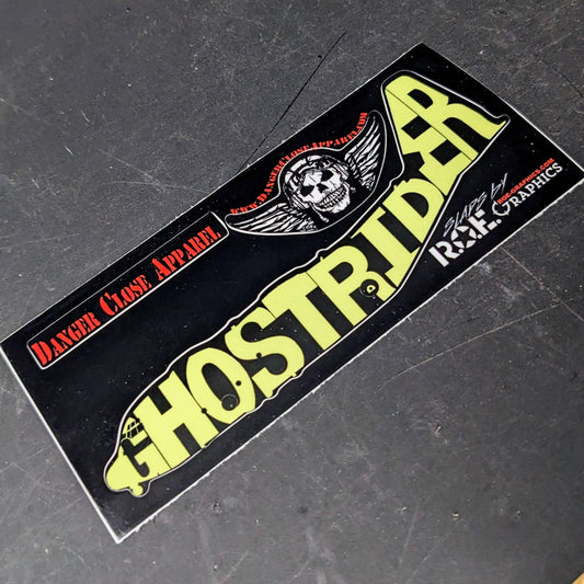 AC-130J Ghostrider Word Slap - Decal